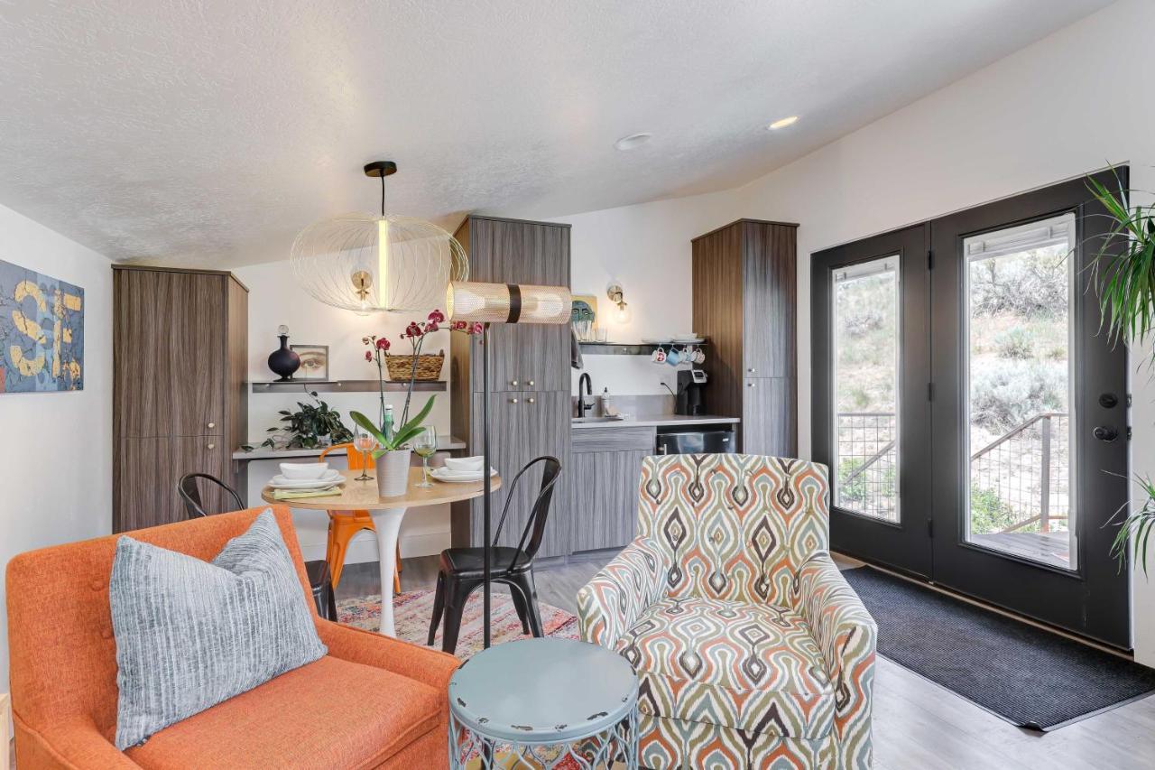 Stylish And Modern Boise Studio With Foothills Views! Extérieur photo